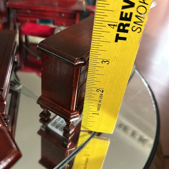 Vintage Cherry Wood Formal Dollhouse Furniture - Picture 11 of 13